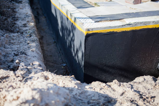 Professional Waterproofing technician working in Daleville, VA